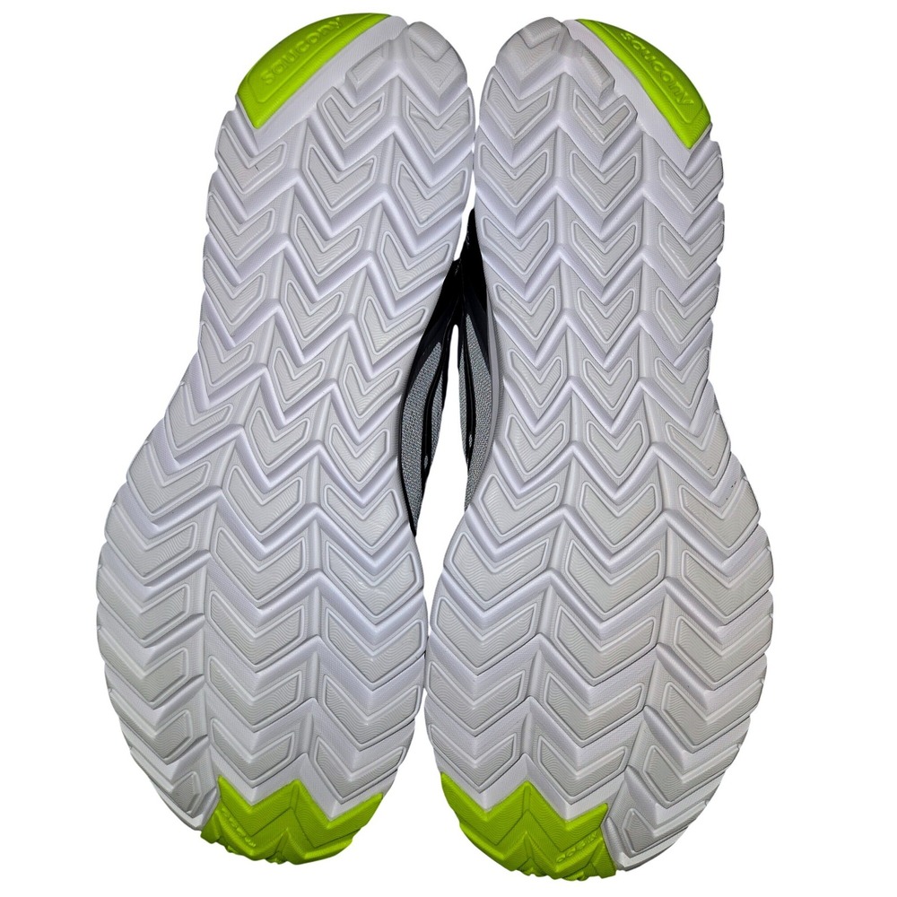 Saucony Liteform Miles Mens Running Shoes Gray Black Citron S40007-2 Size 11.5 - Picture 9 of 11
